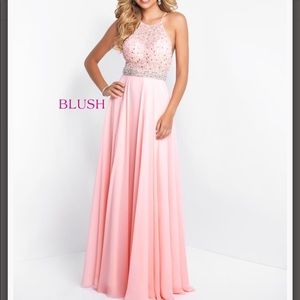 NWT Blush prom gown dress size 2 new pink SALE $49